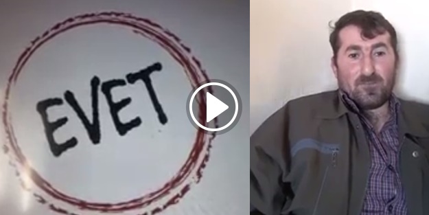 'Meşazını aldım evet diyorum'