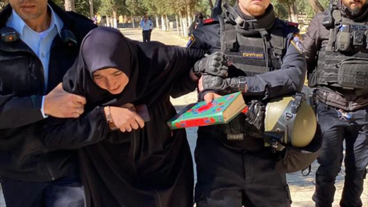 Mescid-i Aksa’da Türk kadına gözaltı! İsrail polisinin açıklaması akıl alır gibi değil! Ve o gelişme duyuruldu