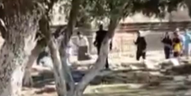 Mescid-i Aksa’ya 307 fanatik Yahudi baskın düzenledi!