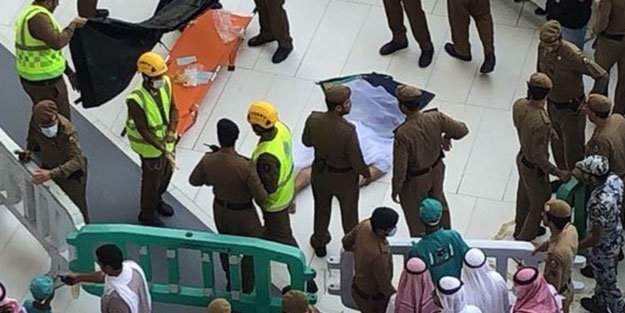 Mescid-i Haram'ın üst katından düşen Iraklı hacı hayatını kaybetti