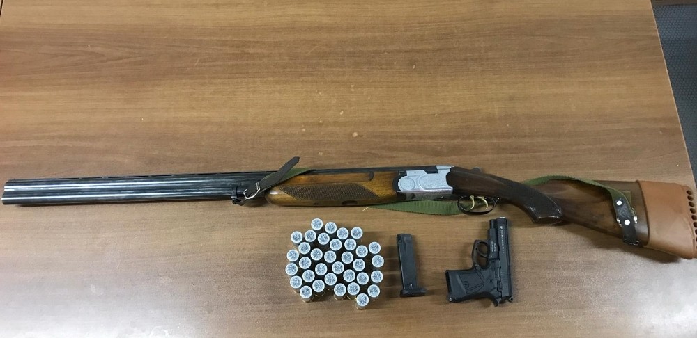 Mesire alanı yakınlarında silahları denerken jandarmaya yakalandılar 