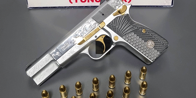 Mesken bulundurma ruhsatlı tabancasını taşırken Yunus Timlerine yakalandı