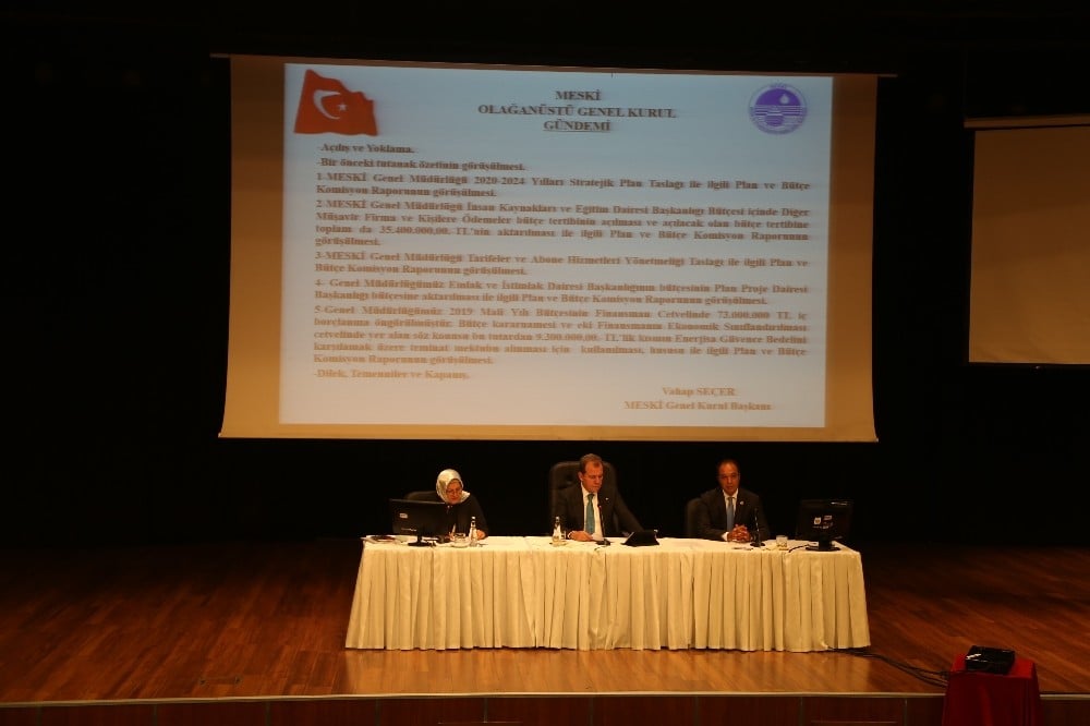 MESKİ, 9 milyon 300 bin TL’lik borçlanma yetkisini aldı 