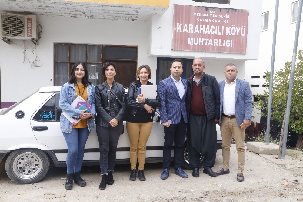MESKİ görevlileri sorunları yerinde tespit ediyor 
