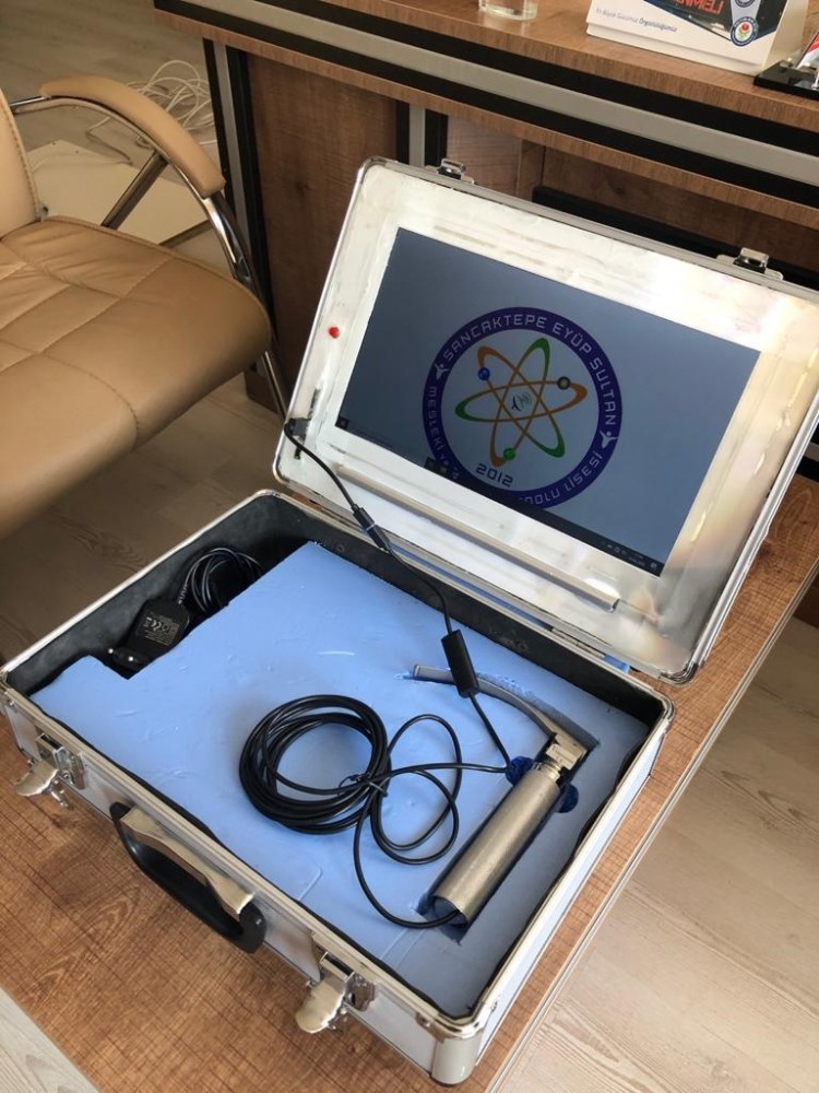 Meslek liseleri bu kez sağlıkçıların sağlığı için üretti 