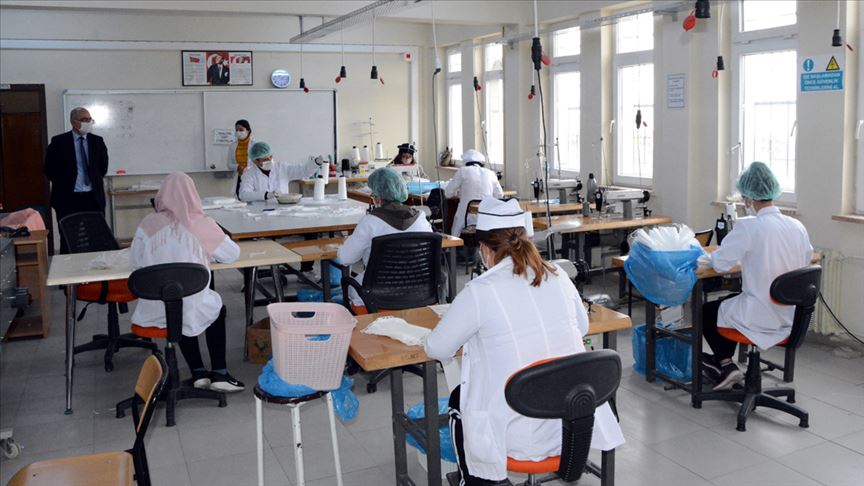 Meslek liseleri üretim yapabilme kapasitelerini ispatladı