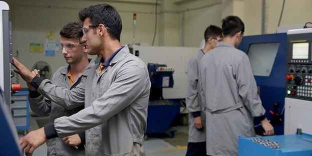 Meslek liselerinden ekonomiye katkı