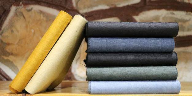 Meslek lisesinde hayat bulan "şal şepik" kumaşı dünyaya açıldı