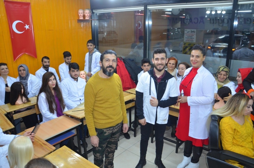 Mesleki eğitim kuaför kursu ilgi görüyor 