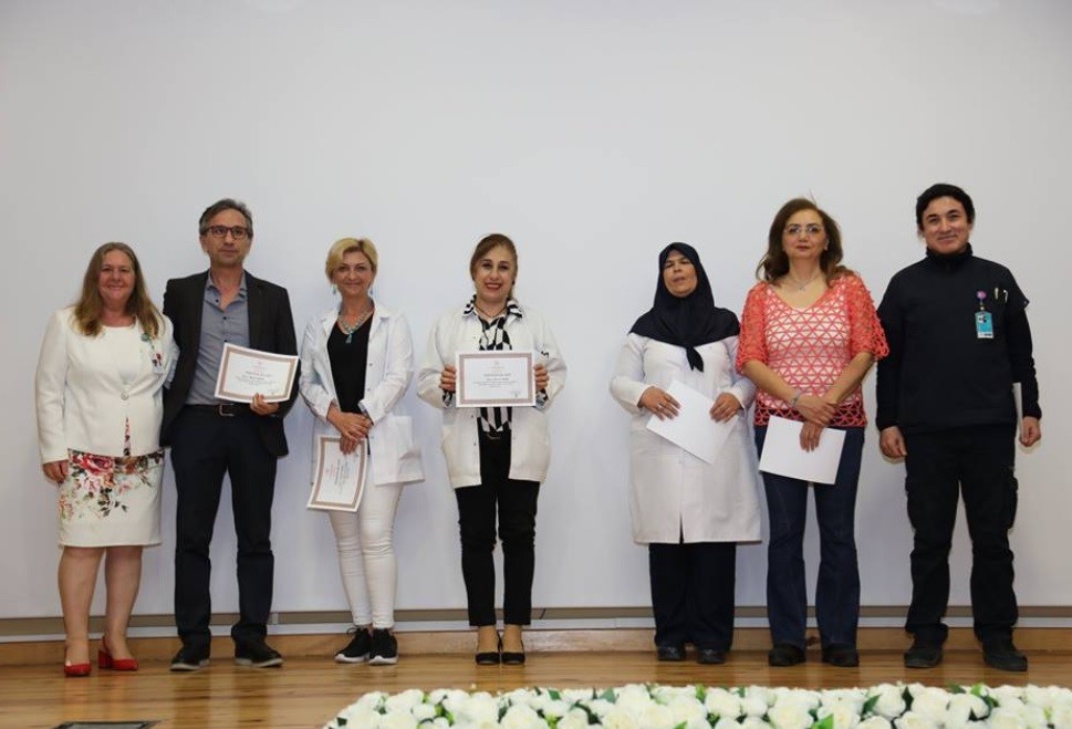 Meslekte 28-39 yılını tamamlayan çalışanlar belge aldı 