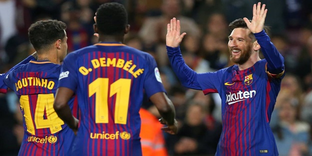 Messi gol şov yaptı! Barça farka koştu