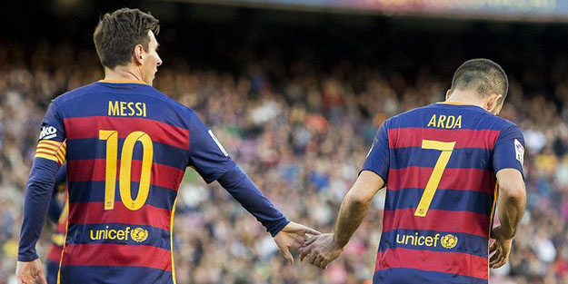 Messi'den Arda'ya övgü