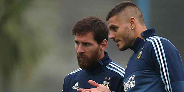 Messi'den Icardi tepkisi: Bu pisliğin ne işi var