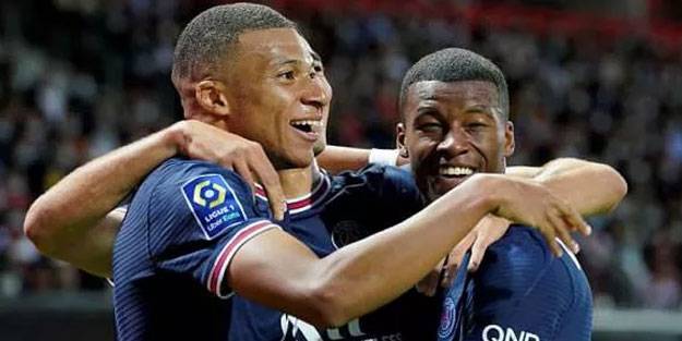 Messi'nin olmadığı maçta PSG farklı kazandı