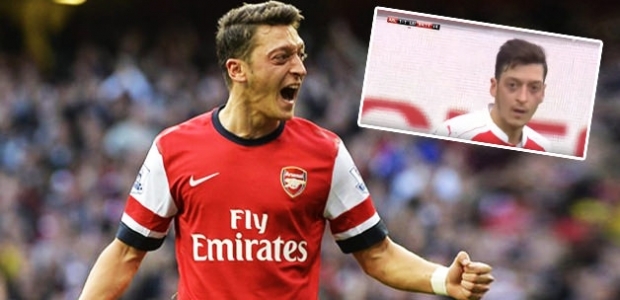 Mesut Özil'den gol getiren besmele!
