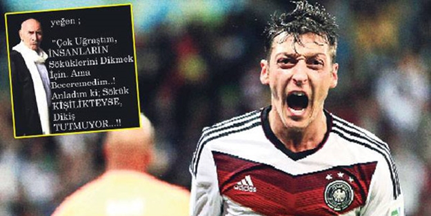 Mesut Özil'den harika cevap!