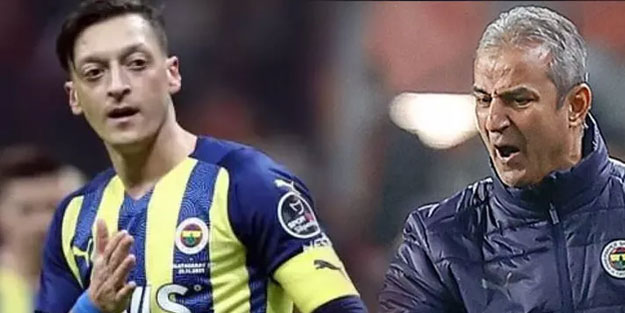 Mesut Özil'den İsmail Kartal'a olay hareket