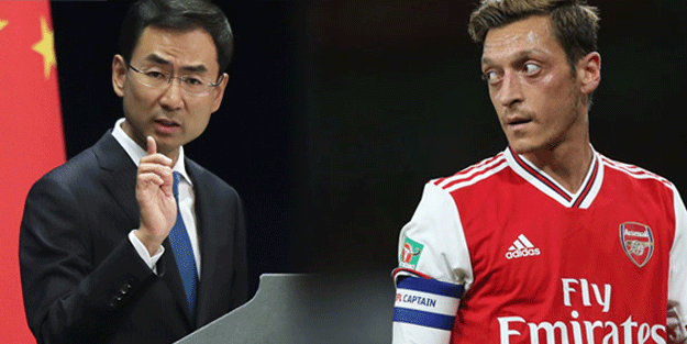 Mesut Özil'in paylaşımı sonrası Çin'den ilk açıklama