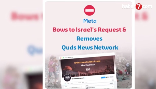 Meta'dan skandal: Filistin'in en büyük haber sayfasını kapattı!