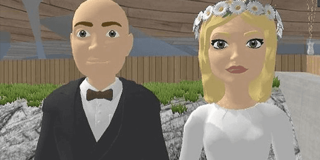 Metaverse evreninde ilk düğün resmen yapıldı!