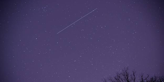 Meteor yağmuru böyle görüntülendi