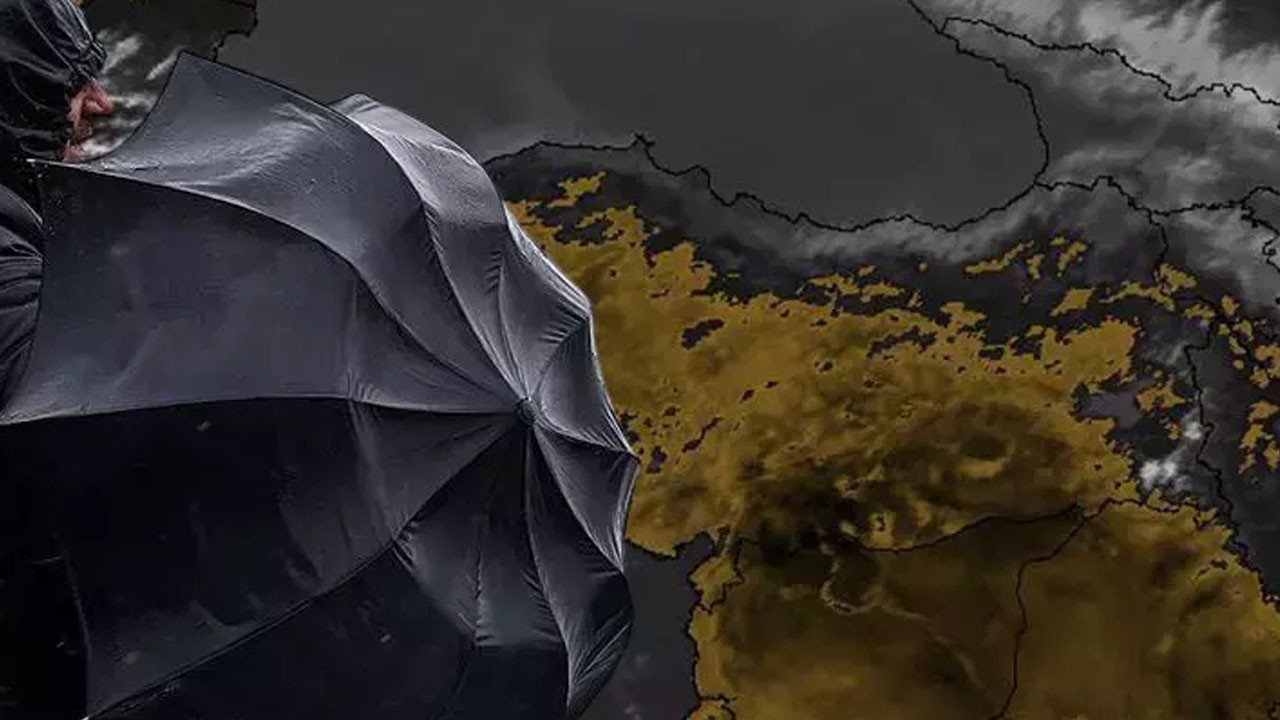 Meteoroloji haritayı yayımladı! Rüzgar alarmı: İstanbul dahil 13 ile uyarı! Hava durumu