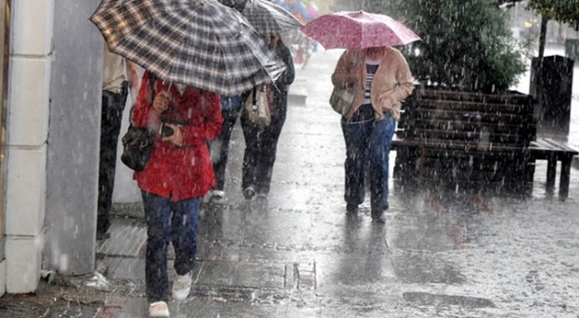 Meteoroloji saat verdi! Sağanak yağmur geliyor