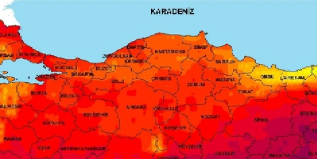 Meteoroloji uyardı: Afrika üzerinden sıcak dalga geliyor!