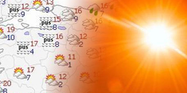 Meteoroloji uyardı! Havalar ısınıyor, çöl sıcakları başlıyor! Hava durumu (17 Eylül Cumartesi)