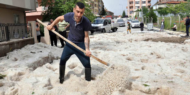 Meteoroloji uyarmıştı! Ankara'nın bu görüntüsü şoke etti