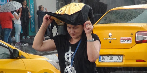 Meteoroloji uyarmıştı! İstanbul'da yağış başladı