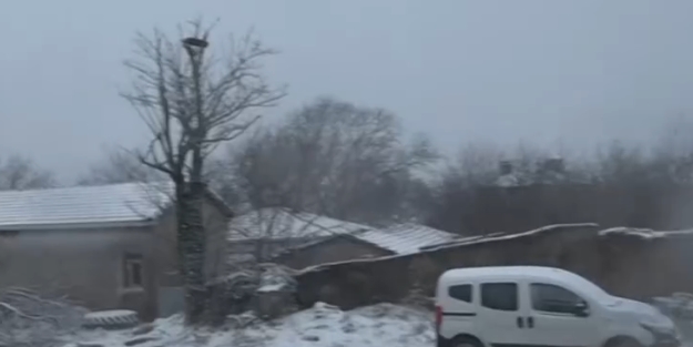 Meteoroloji uyarmıştı! Ve kar yağışı başladı!