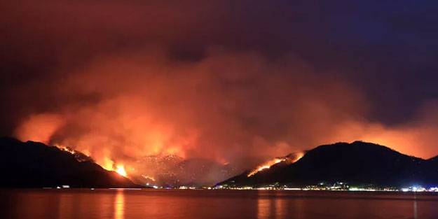 Meteoroloji uzmanı yangın bölgelerindeki hava durumunu değerlendirdi