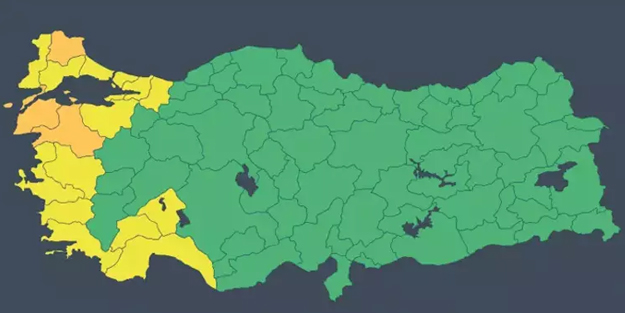Meteoroloji ve Valilik'ten peş peşe 'fırtına' uyarısı, tahmin: 17 ile dikkat! Beklenti açıklandı, kuvvetli geliyor