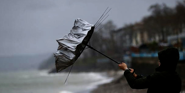 Meteoroloji'den 23 ile fırtına uyarısı!