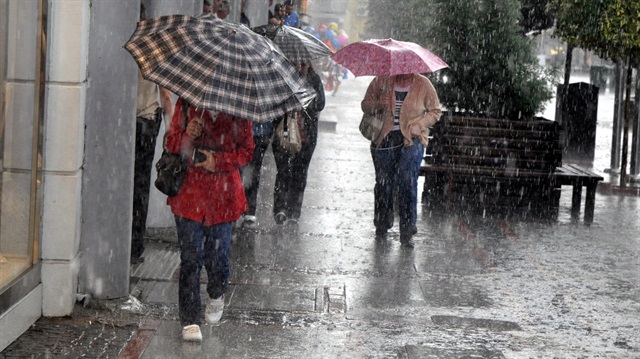 Meteorolojiden 3 ile yağış uyarısı