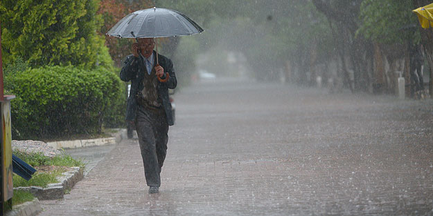 Meteorolojiden 4 ilimize kuvvetli yağış uyarısı