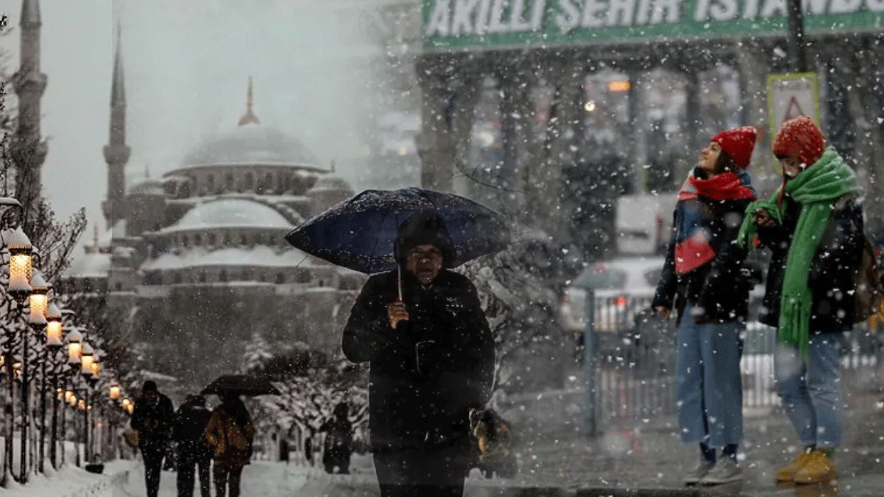 Meteoroloji'den 44 ilde kritik uyarı! İstanbul'a kar geliyor