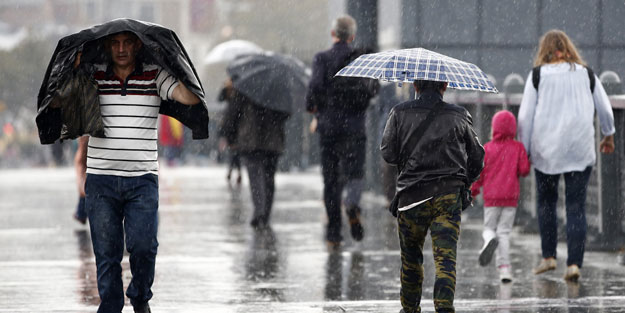 6 ilimize kuvvetli yağış uyarısı