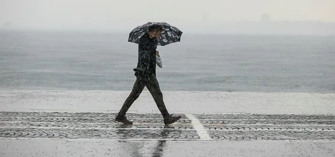 Meteoroloji'den 7 il için sarı kodlu sağanak alarmı! Yağışlar kuvvetli geliyor