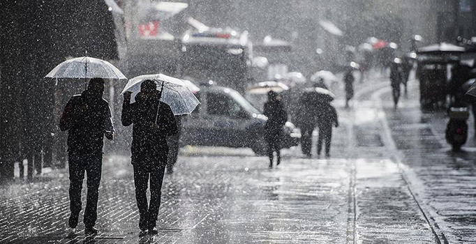 Meteoroloji'den 7 ile kuvvetli yağmur uyarısı