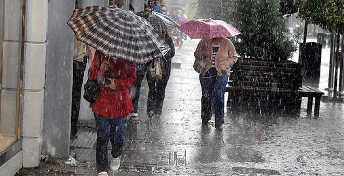 Meteorolojiden 9 ile sağanak yağmur uyarısı