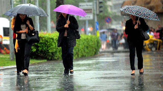 Meteoroloji'den 9 ile yağış uyarısı