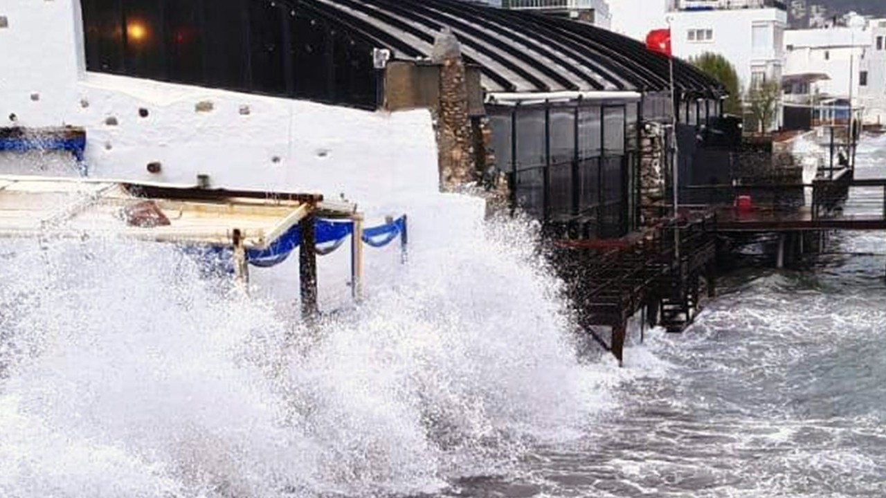 Meteoroloji’den Bodrum-Anamur arasına fırtına uyarısı