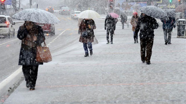 Meteoroloji'den bu illere kar uyarısı