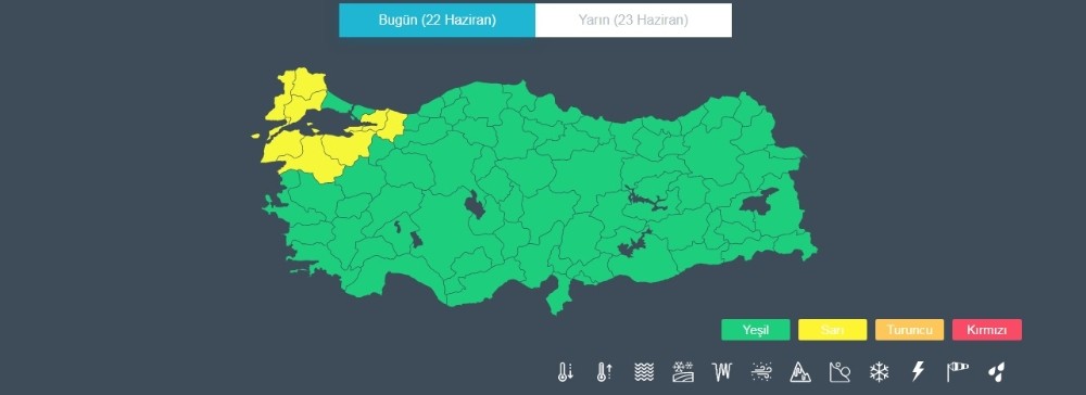 Meteoroloji’den Bursa için ’sarı’ uyarı! 