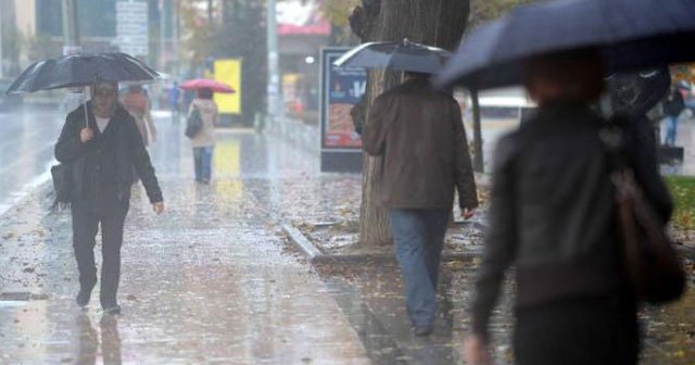 Meteoroloji'den çok kuvvetli yağmur uyarısı
