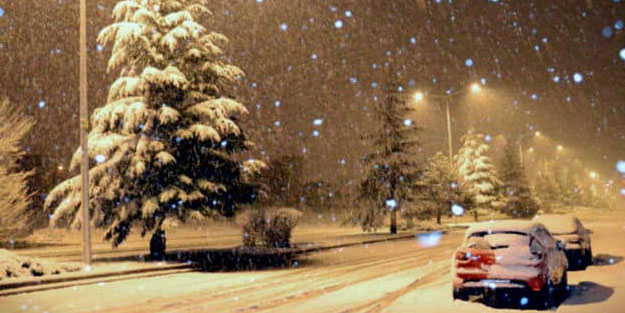 Meteoroloji'den çok sayıda ile sarı ve turuncu kodlu uyarı: Kar çok yoğun yağacak