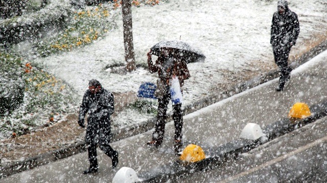Meteorolojiden kar ve sağanak yağış uyarısı