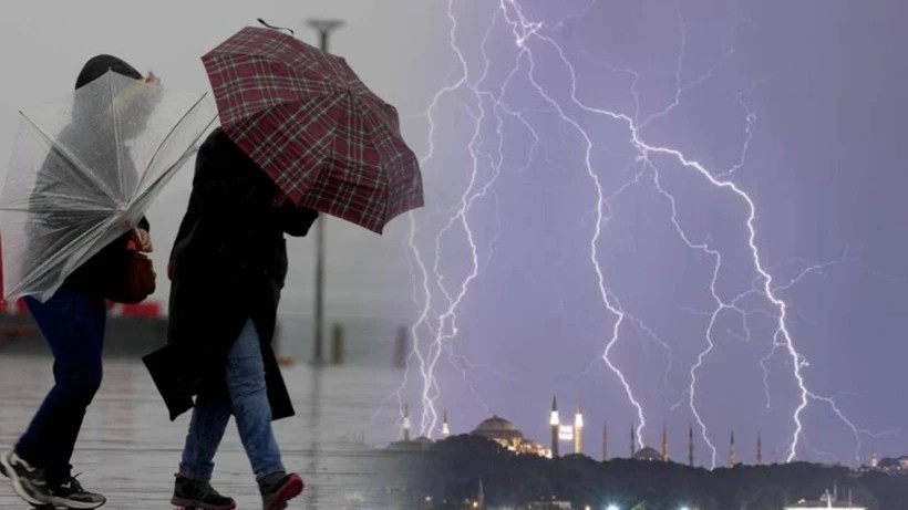 Meteoroloji’den kritik uyarı! Marmara ve Karadeniz’de sağanak, Ege’de fırtına geliyor!